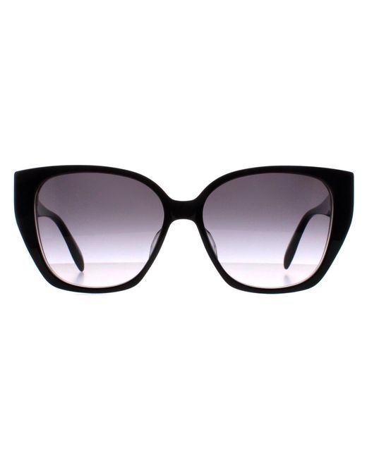 McQueen Black Cat Eye Gradient Am0284S