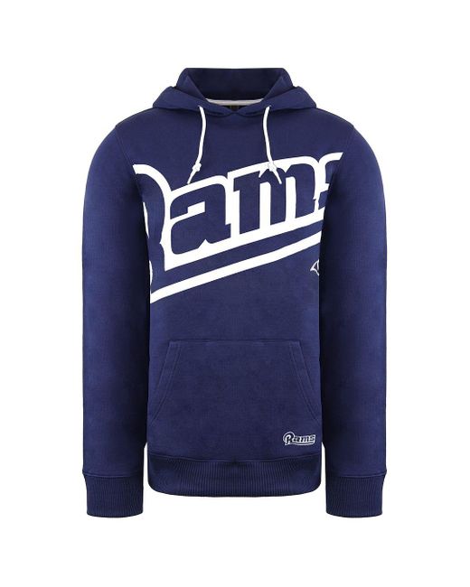 Fanatics Blue Nfl Los Angeles Rams Hoodie for men