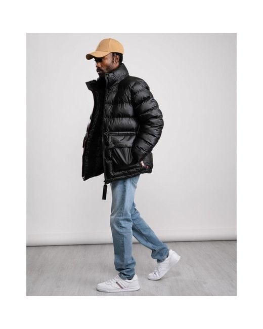 HUNTER Rubberised Puffer Jacket in White for Men Lyst UK