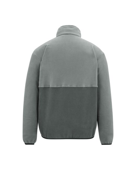 Regatta Gray Frankie Colour Block Full Zip Fleece Jacket (Storm/Lead) for men