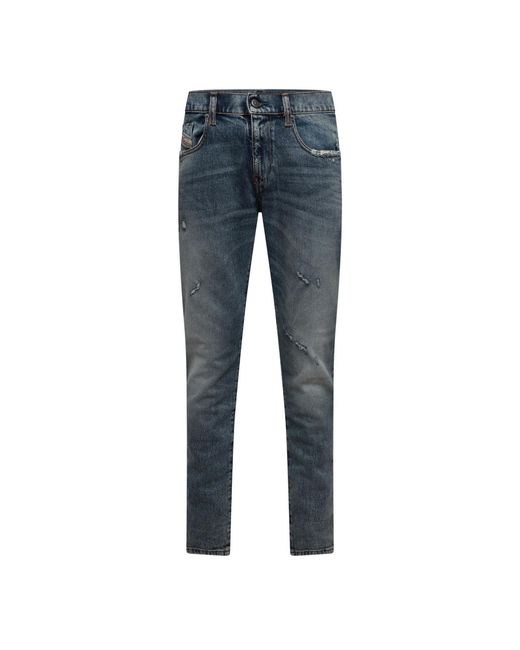 DIESEL Blue 2019 D Strukt Slim Fit Jeans for men