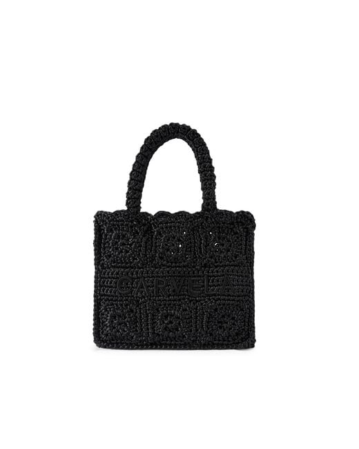 Carvela Kurt Geiger Black Salerno Midi Tote Bag