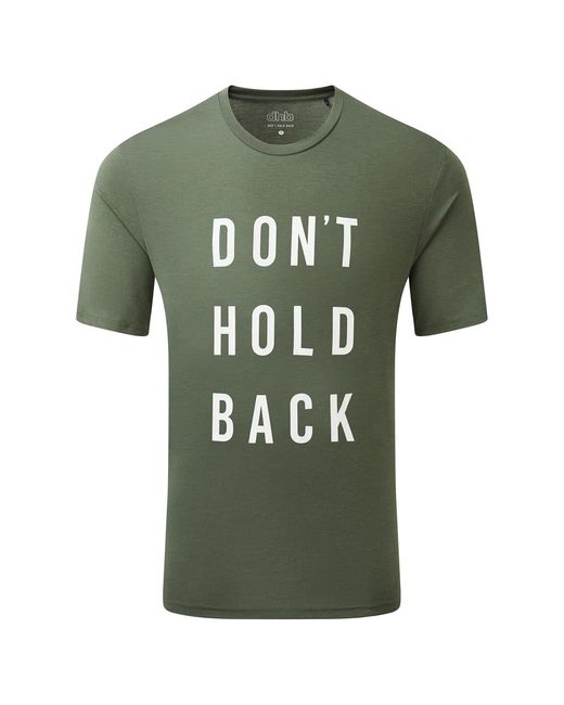 Dhb Green Trail Drirelease Short Sleeve T-Shirt for men