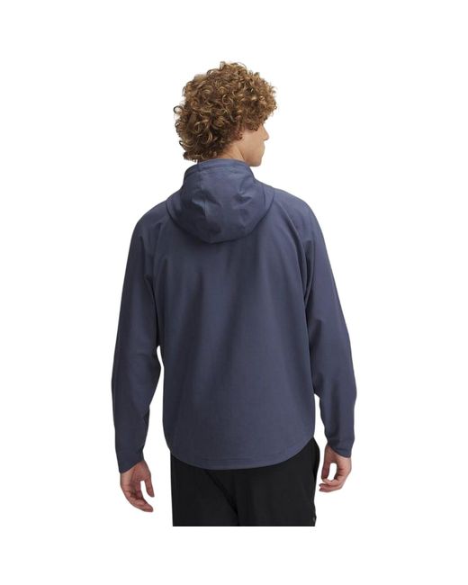 Under Armour Blue Unstoppable Icon Performance Jacket for men