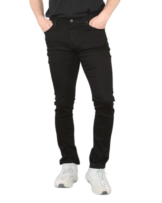 MYT Black Skinny Fit Jeans Stretch Denim for men