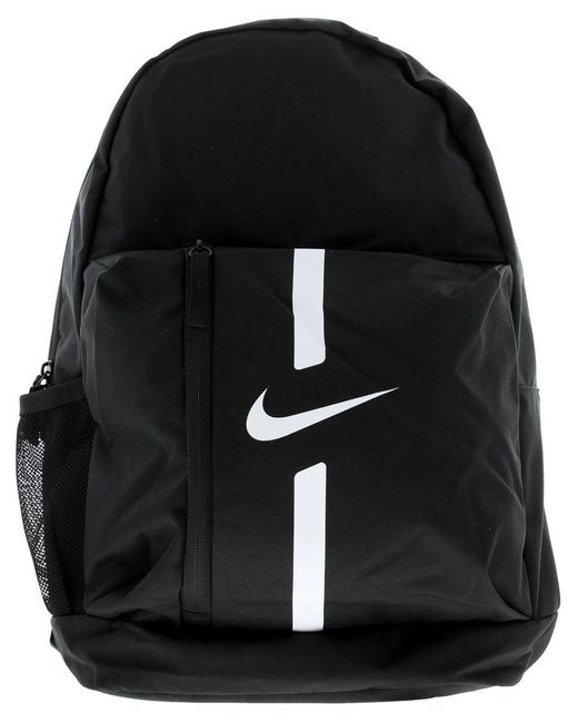 Nike Backpack Zip Fastening Adjustable Straps Black Textile