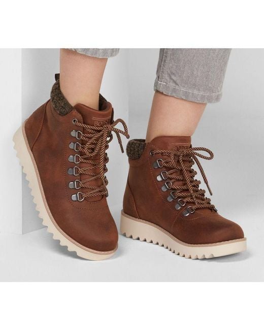 Skechers Brown Mountain Kiss Boots