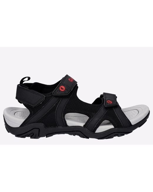 Hi-tec Black Crater Sandals for men