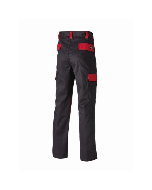 Dickies Red Everyday Durable Cargo Pocket Work Pants for men