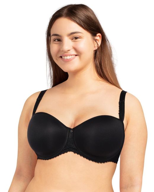 Chantelle Black C16B60 Every Curve Half Cup Memory Foam T Shirt Bra