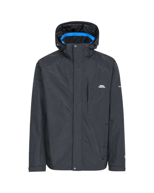 Trespass Gray Edwards Ii Waterproof Jacket for men