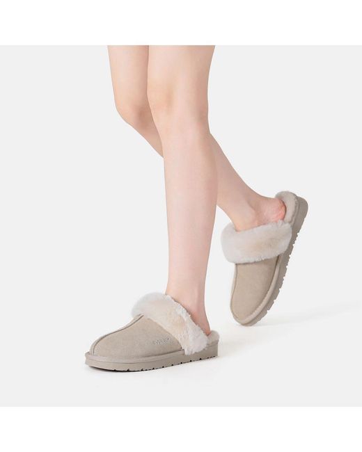 EVER AU White Raven Slippers