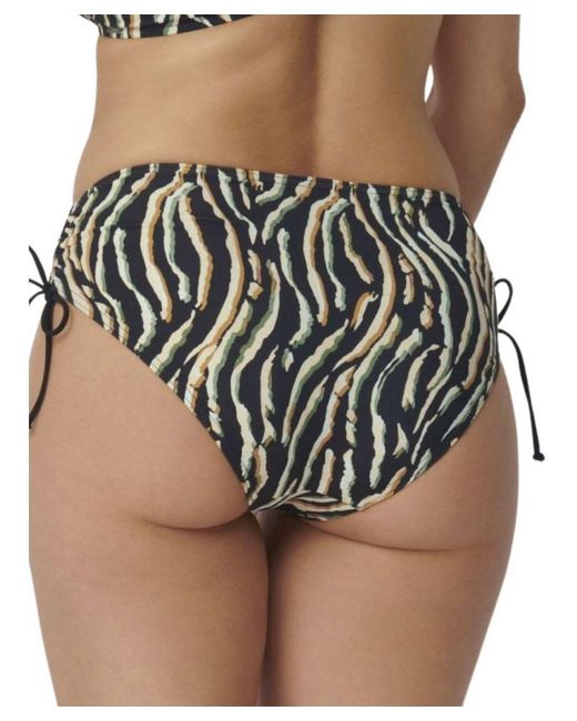 Triumph Black Charm Elegance 2.0 Midi Bikini Brief Dark Combination Polyamide