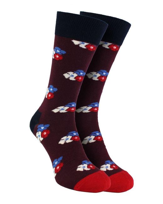 Happy Socks Red Hs By for men