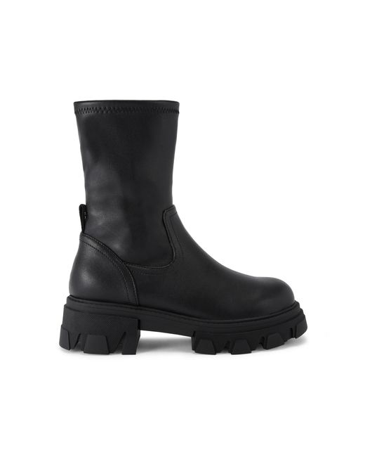 Carvela Kurt Geiger Black Explorer Sock Boot - Soft Ankle Boot