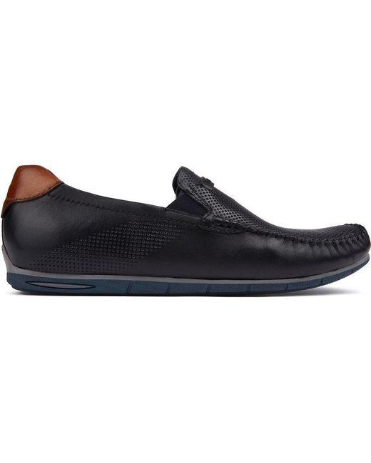 Bugatti Blue Logo Shoes for men
