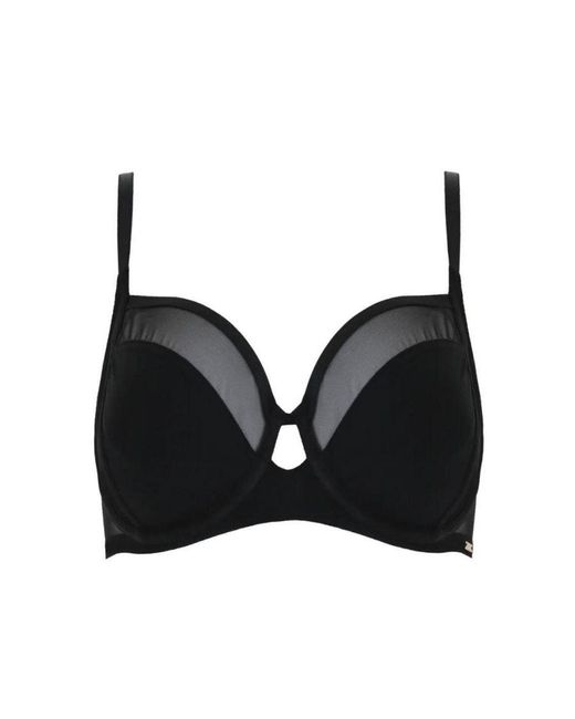 Pour Moi Black India Underwired Bra