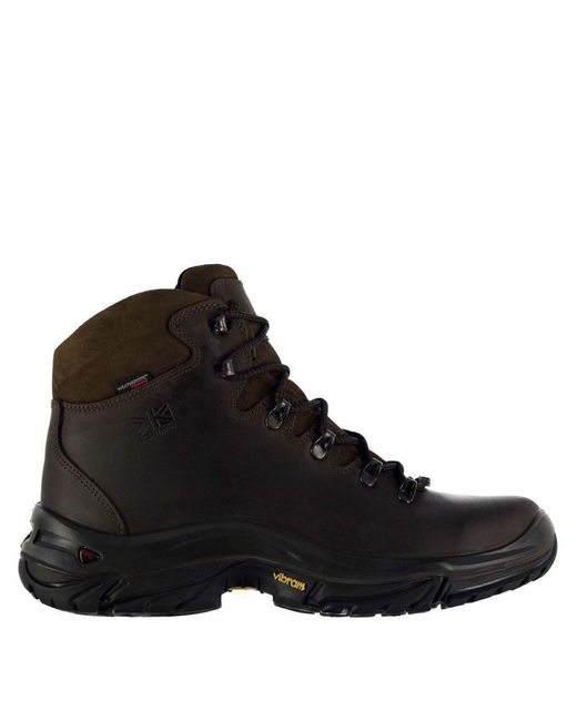 Karrimor Black Waterproof Walking Boots Leather for men