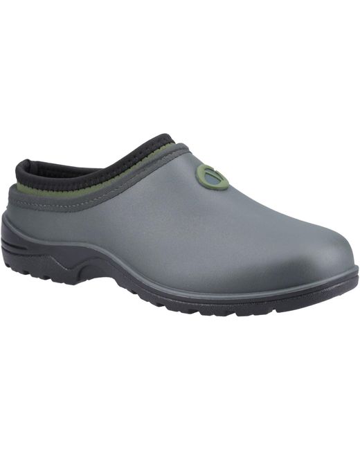 Cotswold Gray Greenhill Tpr+Neoprene Garden Shoes Rubber