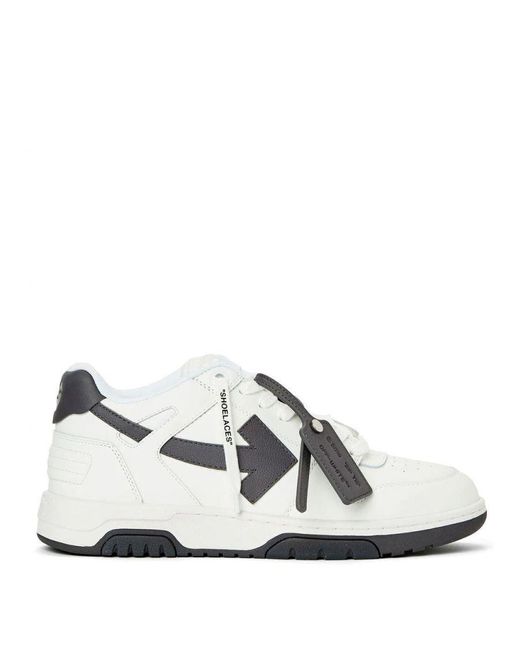 Off-White c/o Virgil Abloh White And Black Out Of Office Sneakers for men
