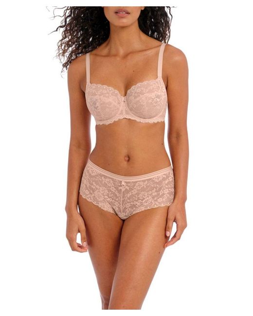 Freya Brown Offbeat Side Support Bra