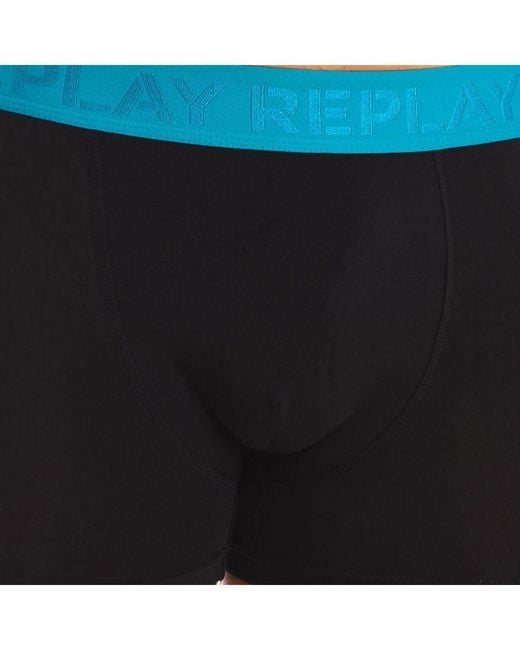 Replay Green Pack-2 Boxers I101234 for men