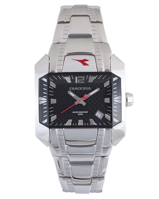 Diadora Gray Stainless Steel Dial Watch