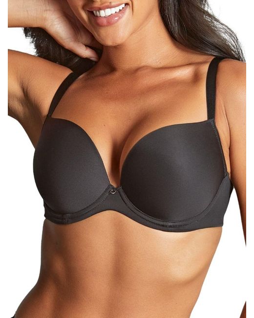 Panache Black Faith Moulded Plunge Bra