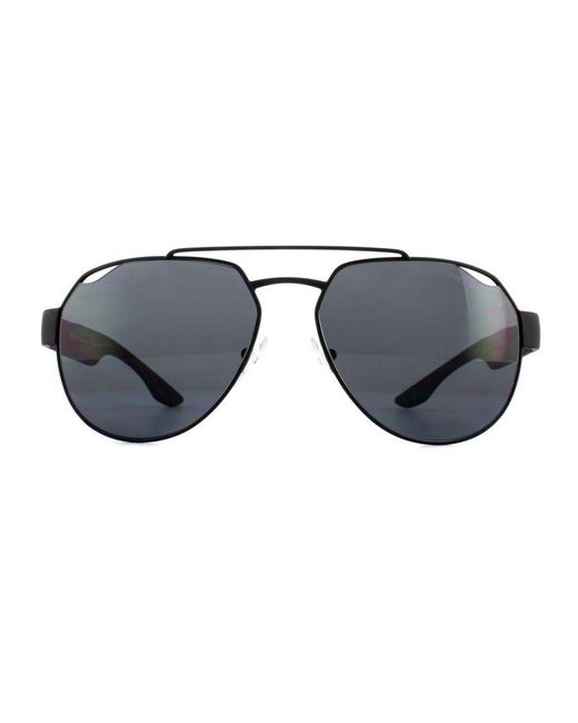Prada Sport Gray Sunglasses Ps57Us Dg05Z1 Rubber Polarized Metal for men