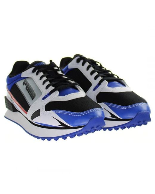 PUMA Blue Mile Rider Sunny Gataway Trainers