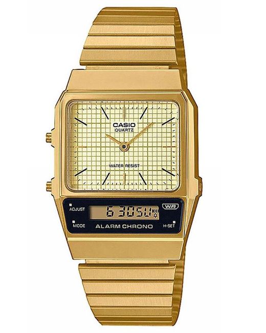 G-Shock Metallic Collection Vintage Watch Aq-800Eg-9Aef Stainless Steel for men