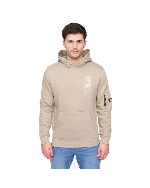 Duck and Cover Natural Tremake Hoodie for men