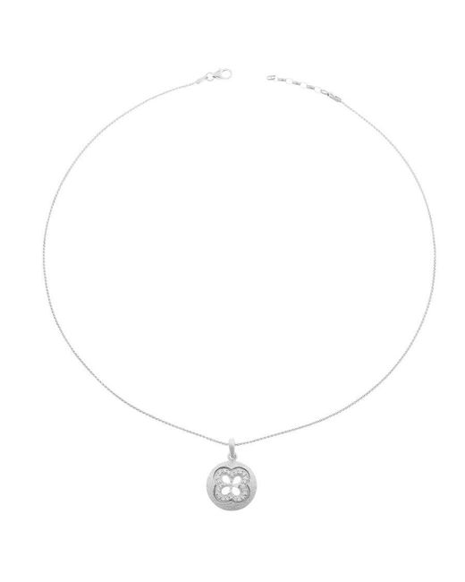Orphelia White 925 Sterling Chain With Pendant