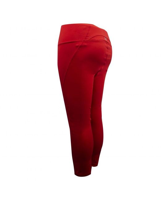 Under Armour Red Reflect High Rise Crop Leggings Gym Tight 1320550 608