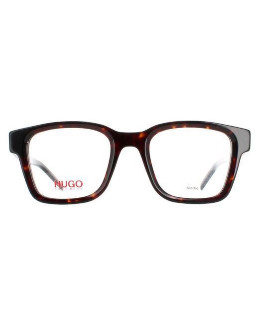 Boss Brown Square Havana Glasses