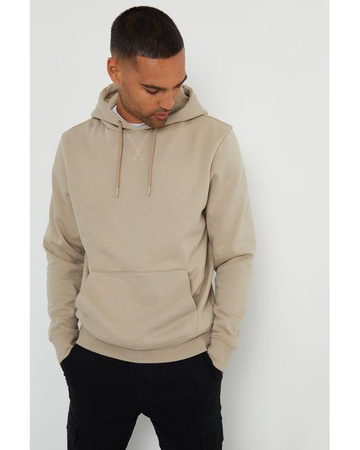 Threadbare Natural Cotton Blend 'Clementine' Hoodie for men