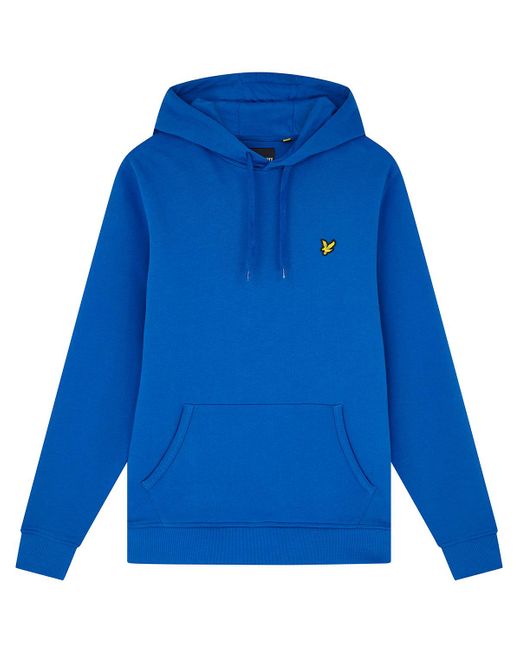Lyle & Scott Blue Pullover Hoodie for men