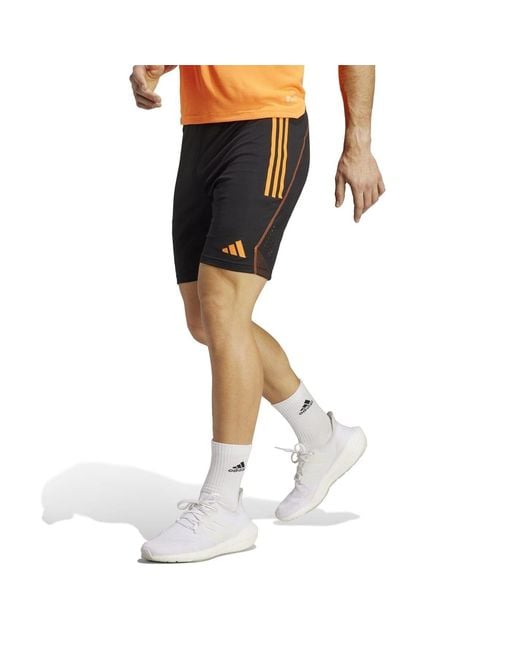 Adidas Black Con21 Athletic Shorts for men
