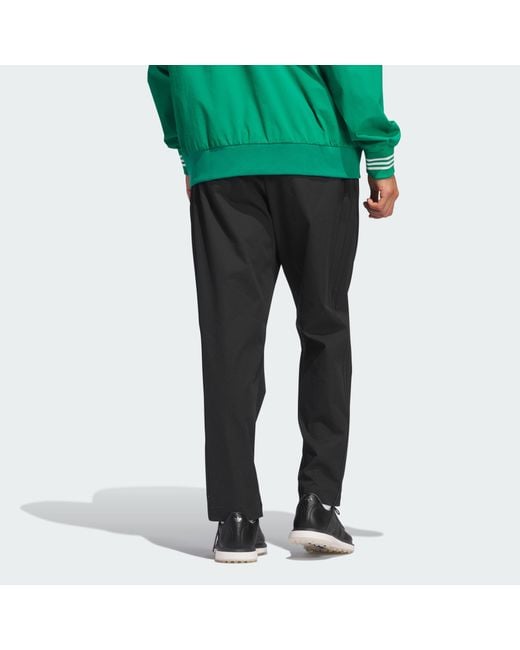Adidas Originals Green Rolling Links Chino Golf Trousers for men