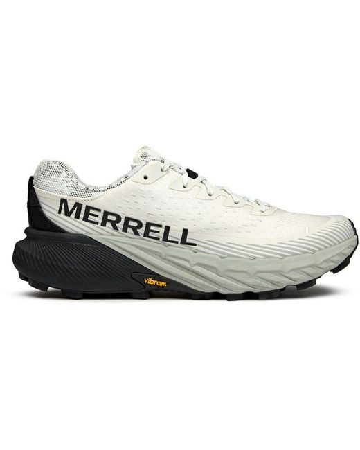 Merrell White Agility Peak 5 Trainers