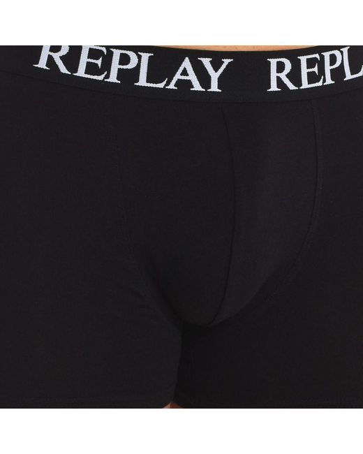 Replay Blue Pack-2 Boxers I101005 for men