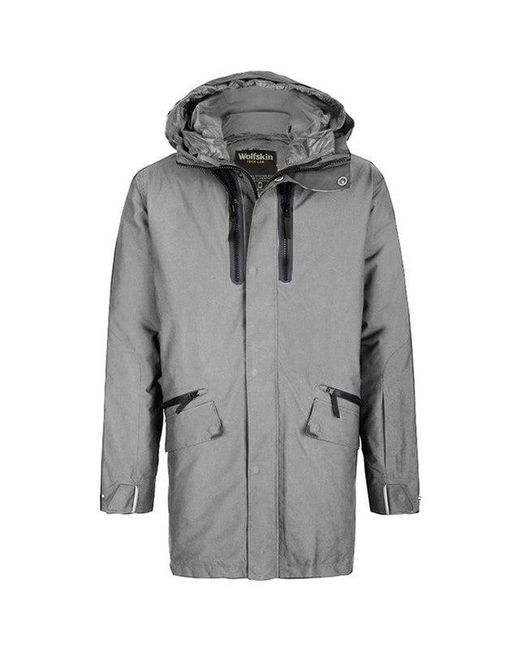 Jack Wolfskin Gray Texapore The Shoreditch Jacket for men