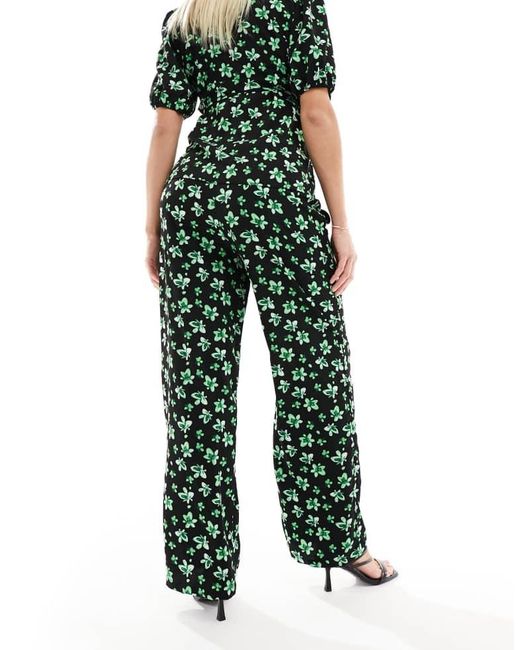 Mama.licious Green Maternity Relaxed Under The Bump Trouser Co-Ord