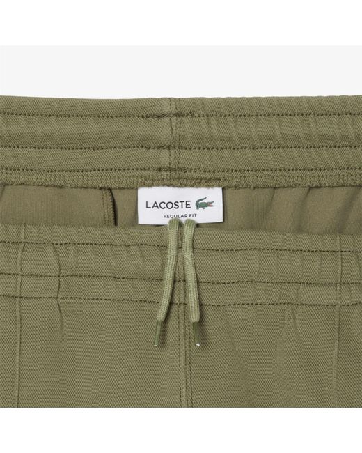 Lacoste Green Fit Pique Sweatpants for men