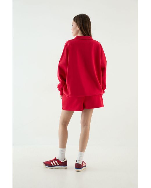 DSGN Studio Pink Drawstring Waist Sweat Short