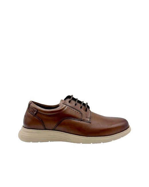 Rockport Brown Total Motion Plain Toe Walking Shoes for men