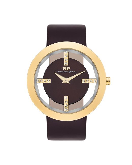 Rhodenwald & Söhne Metallic Stainless Steel Watch 42Mm