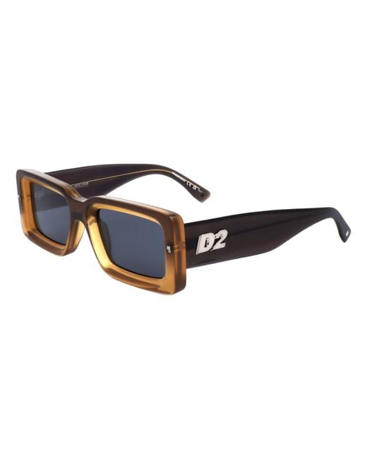 DSquared² Black D2 0141/S 9En Sunglasses for men