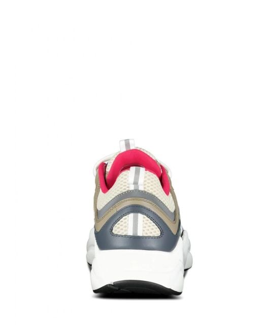 Dior B22 Technische Mesh-sneakers In Lichtbruin in het White voor heren
