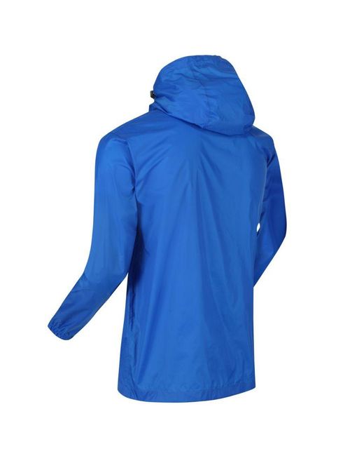 Regatta Blue Pack It Iii Waterproof Jacket (Oxford) for men